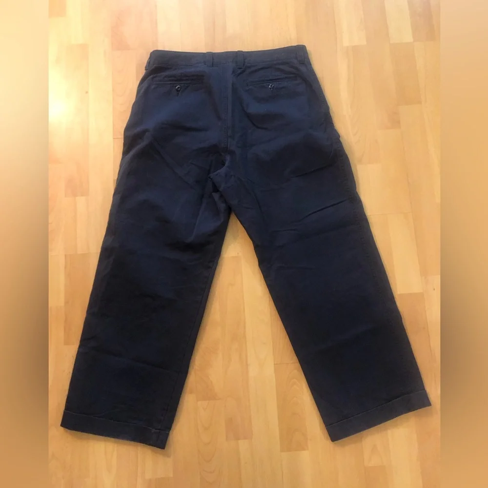 J. Crew Men's Navy Blue Chino Pants